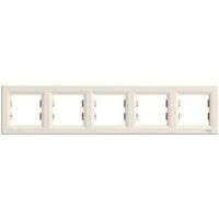 5-місцева горизонтальна рамка (крем) Asfora : інтернет-магазин Elmar Україна