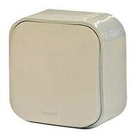 Переключатель на 2 направления 10 A - 250 B Forix (Quteo) (слоновая кость) : інтернет-магазин Elmar Україна