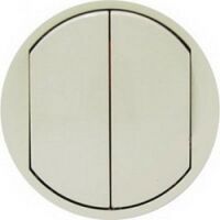 66201 Клавіша для подвійного вимикача серія Celiane колір-слонова кістка Legrand : інтернет-магазин Elmar Україна