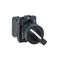 Переключатель на 3 позиции с фиксацией 2н.о. d=22mm. Черный Schneider Electric : інтернет-магазин Elmar Україна