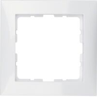 Рамка 1-кратная полярная белизна S.1 : інтернет-магазин Elmar Україна
