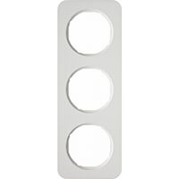 Рамка 3-кратная пластик/полярная белизна R.1 Berker : інтернет-магазин Elmar Україна