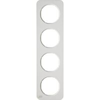 Рамка 4-кратная пластик/полярная белизна R.1 Berker : інтернет-магазин Elmar Україна