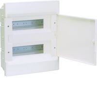 Щит вбудовуваний Hager COSMOS 24 мод.(2х12) біла дверка : інтернет-магазин Elmar Україна