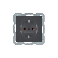 Розетка с з/к 16А/250В антрацит Q.х Berker : інтернет-магазин Elmar Україна