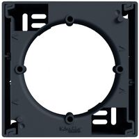 Коробка для зовнішнього монтажу одинарна, антрацит Asfora : інтернет-магазин Elmar Україна