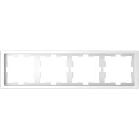 Рамка 4 поста білий лотос D-Life : інтернет-магазин Elmar Україна