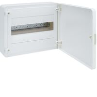 Щит накладной 12 мод. 1 ряд с непрозрачной дверцей клеммами IP40 Golf Hager : інтернет-магазин Elmar Україна