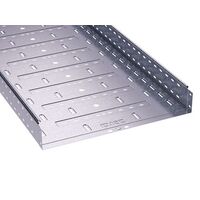 Лоток перфорированный 500х100 горячего цинкования метод Сендзимира L 3000 ДКС : інтернет-магазин Elmar Україна