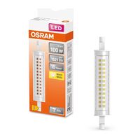 Замена галогенок для прожекторов LED SLIM LINE 118х20 мм 100-12W/827 300° 230V R7S LEDVANCE : інтернет-магазин Elmar Україна