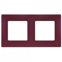 672562 Рамка 2-постовая Etika (сливовий) Легранд : інтернет-магазин Elmar Україна