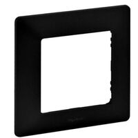 Valena LIFE Рамка 1-постова. Колір Чорний матовий Legrand 754251 : інтернет-магазин Elmar Україна