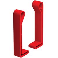 Заглушка торцева для профіля 80 пластик червоного кольору RAL3020 ДКС : інтернет-магазин Elmar Україна