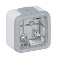 Коробка 1-местная для внешнего монтажа Серый IP55 серия Plexo LEGRAND : інтернет-магазин Elmar Україна