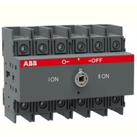 OT100F3C Выключатель перекидной  (I-0-II) нагрузки 100A 3 полюса (без ручки OHB9) ABB : інтернет-магазин Elmar Україна