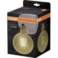 Светодиодная лампа OSRAM лампа LED 1906 FILAMENT GOLD PINECONE 4.5W 470Lm 2500K E27 : інтернет-магазин Elmar Україна