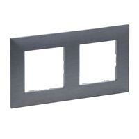 NILOE STEP Рамка 2-постовая  Цвет Фактурная Сталь : інтернет-магазин Elmar Україна