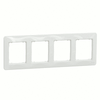 Рамка 4-местная, Sedna Design (Белый) : інтернет-магазин Elmar Україна