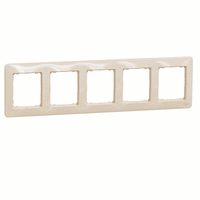Рамка 5-местная, Sedna Design (Бежевый) : інтернет-магазин Elmar Україна