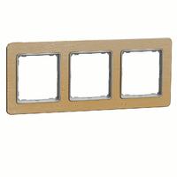 Рамка 3-местная, Sedna Elements (Матовый Золото) : інтернет-магазин Elmar Україна