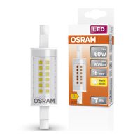 Заміна галогенок для прожекторів LED SLIM LINE 78x20 mm 60-7W/827 300° 230V R7S LEDVANCE : інтернет-магазин Elmar Україна