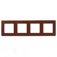 672574 Рамка 4-постова Etika (какао) Легранд 672574 : інтернет-магазин Elmar Україна