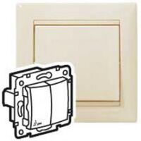 перемикач 2-клавішний (сх.6+6) IP44, Valena колір: слонова кістка : інтернет-магазин Elmar Україна