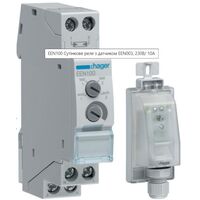 Сутінкове реле з датчиком освітленості EEN003 230В 10А Діапазон 5-2000 Lux Hager : інтернет-магазин Elmar Україна