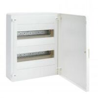 Щит накладной 24модулей 2x12 ряда в/у непрозрачной дверкой Клеммами IP40 Golf HAGER VS212PD : інтернет-магазин Elmar Україна