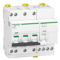 iCV40 3P+N 6кА 25A C 30мA AC ДИФ АВТ (АВДС) Schneider Electric : інтернет-магазин Elmar Україна
