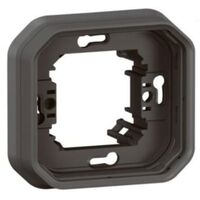 PLEXO Рамка-супорт 1-постова вбудований, колір Антрацит : інтернет-магазин Elmar Україна