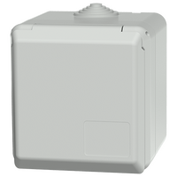 Розетка 16A 5P 6H 400V IP44 Настенная светло-серая CEPEX Mennekes : інтернет-магазин Elmar Україна