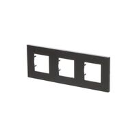 N2273.1 AN Рамка 3-на, Zenit R Solid (антрацит) : інтернет-магазин Elmar Україна