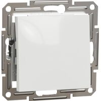 Выключатель кнопочный 1 клавишный 10 A 250V AC 2300 Вт без рамки Белый Asfora Schneider Electric EPH0770121 : інтернет-магазин Elmar Україна