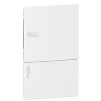 Электрощиток Mini Pragma Встроенный 1ряд/4мод. белые дверцы : інтернет-магазин Elmar Україна