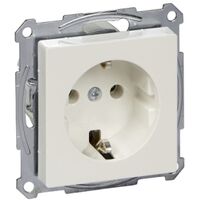 SYSTEM M РОЗЕТКА с заземлением SCHUKO 16А 250 V AC  Полярно-белый Глянцевый Schneider Electric Merten MTN2301-0319 : інтернет-магазин Elmar Україна