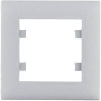 Рамка 1X, Lumina-Intens, срібна Hager WL5512 : інтернет-магазин Elmar Україна