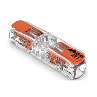 Клемма 2 провода прозрачная, 4мм, WAGO : інтернет-магазин Elmar Україна