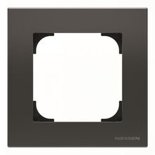 Рамка 1 пост чорний оксамит Sky