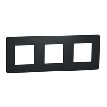 Рамка 3-пост антрацит Studio Unica New