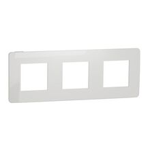 Рамка 3-пост білий/білий Studio Color Unica New