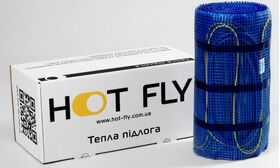 Нагревательный мат 1.5 м кв 230 V AC Мощность 300 Вт в Чистовую Стяжку, в клей под Плитку/Керамогранит/Камень Hot Fly, Индия