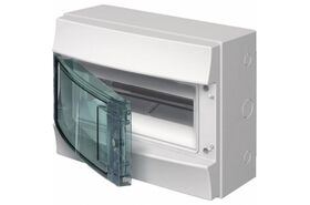 Шафа IP65 Mistral прозорі двері 12M з гвинтовими N/PE клемн. 22 підкл.