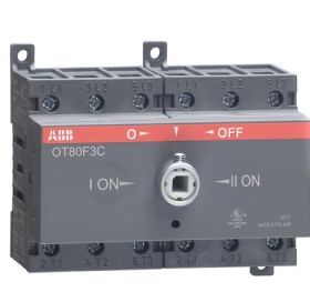 OT80F3C Выключатель перекидной  (I-0-II) нагрузки  80A (без рукоятки) ABB : інтернет-магазин Elmar Україна