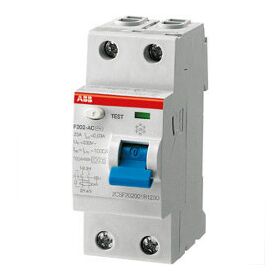 ПЗВ (діфреле) 63А струм витоку 300 мА FH202-63/0.3 AC 2-полюси (однофазне) ABB, Німеччина