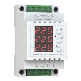 Реле контролю напруги ZUBR3F 3F (3{220/380)