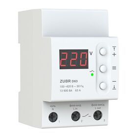 Защита от перенапруги ZUBR D63 1ф 63А 1н.о
