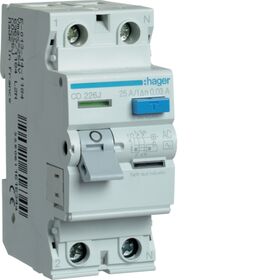 УЗО 2x25A 30 mA AC 2м Hager (Франция)