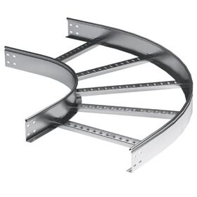 Угол горизонтальный 90° 80x300 R-300 ДКС