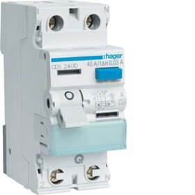 Дифреле QC 2P 40A 30mA A hager
